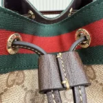 Gucci Generation Large GG Web Bucket Bag 33cm - Image 5