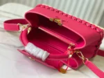 Louis Vuitton Capucines BB Rattan Basket Bag Fuchsia 27cm - Image 5