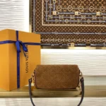 Louis Vuitton Wallet on Chain Ivy Suede M2A016 - Image 5