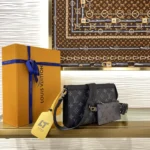 Louis Vuitton Gaston Wearable Wallet Monogram Eclipse M81124 - Image 5