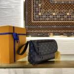 Louis Vuitton Pulse Messenger Bag Monogram Eclipse M12681 - Image 5