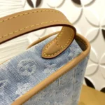 Louis Vuitton Satchel Mini Crossbody Bag Denim M2A647 - Image 5