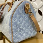 Louis Vuitton Speedy Bandouliere 30 Denim M2A209 - Image 5
