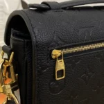 Louis Vuitton Pochette Metis East West Monogram Empreinte Black M46595 - Image 5