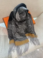 Hermes Double-Sided Scarf Classical Men's Design 35*200cm - Image 5