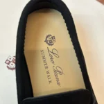 Loro Piana Summer Charms Walk Women's Suede Moccasin FAE5444 8000 - Image 4