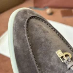 Loro Piana Summer Charms Walk Women's Suede Moccasin FAE5444 MOTT - Image 5