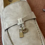 Loro Piana Summer Charms Walk Women's Suede Moccasin FAE5444 D044 - Image 4
