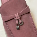 Loro Piana Babouche Charms Walk Women's Suede Mule FAI1543 30AT - Image 4