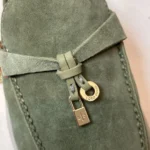 Loro Piana Babouche Charms Walk Women's Suede Mule FAI1543 50KY - Image 6