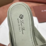 Loro Piana Babouche Charms Walk Women's Suede Mule FAI1543 507C - Image 5