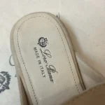 Loro Piana Babouche Charms Walk Women's Suede Mule FAI1543 2096 - Image 5