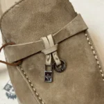 Loro Piana Babouche Charms Walk Women's Suede Mule FAI1543 H755 - Image 5