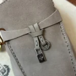 Loro Piana Babouche Charms Walk Women's Suede Mule FAI1543 A760 - Image 5