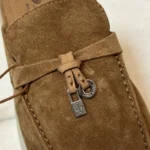 Loro Piana Babouche Charms Walk Women's Suede Mule FAI1543 HA85 - Image 5