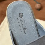 Loro Piana Babouche Charms Walk Women's Suede Mule FAI1543 60HF - Image 5