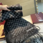 Gucci New Full Star Rhinestone Scarf 33cm*190cm - Image 6