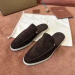 Loro Piana Babouche Walk Men's Suede Mule FAM3488 H026