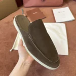 Loro Piana Babouche Walk Men's Suede Mule FAM3488 H0RM - Image 6