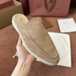 Loro Piana Babouche Walk Men's Suede Mule FAM3488 D044 - Image 6