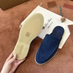 Loro Piana Babouche Walk Men's Suede Mule FAM3488 WOUC - Image 6