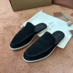 Loro Piana Babouche Walk Men's Suede Mule FAM3488 8000