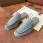 Loro Piana Babouche Walk Men's Suede Mule FAM3488 60JF
