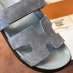 Hermès Chypre Suede Sandal - Image 6