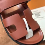Hermès Chypre Leather Sandal - Image 6