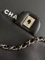 Chanel CF Sequined SO Handbag 21cm - Image 6