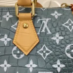 Louis Vuitton Speedy P9 Bandouliere 25 Light Blue Crocodile M24425 - Image 6