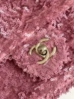 Chanel CF Sequined SO Handbag 21cm - Image 6