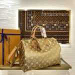 Louis Vuitton Speedy P9 Bandouliere 40 Gold - Image 6