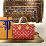 Louis Vuitton Speedy P9 Bandouliere 25 Red M24425 - Image 6
