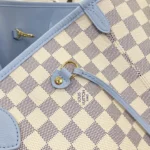 Louis Vuitton Neverfull Inside Out MM Damier Azur Blue N40946 - Image 6