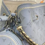 Louis Vuitton Bella Bag Mahina Couture Blue M28885 - Image 6