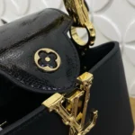 Louis Vuitton Capucines Mini Exceptionals Flower Handle Black M13737 - Image 6
