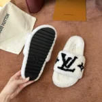 Louis Vuitton Paseo Comfort Shearling Slide - Image 6