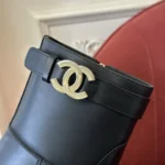 Chanel Quilted Ankle Boots - Image 6