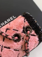 Chanel CF Sequined SO Handbag 21cm - Image 6