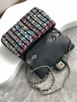 Chanel CF Sequined SO Handbag 21cm - Image 6