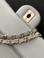 Chanel CF Sequined SO Handbag 21cm - Image 6