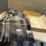 Burberry Check Crest Cashmere Scarf - Image 5