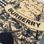 Burberry Equestrian Knight Reversible Cashmere Shawl - Image 6