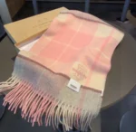 Burberry Check TB Cashmere Scarf - Image 6