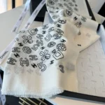 Chanel Iconic Motif Metallic Stole - Image 6