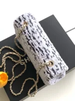 Chanel CF Sequined SO Handbag 21cm - Image 6