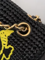 Chanel CF Sequined SO Handbag 21cm - Image 6