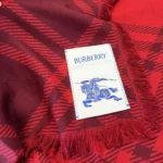 Burberry Check Wool Silk Stole - Image 6