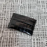 Chanel Crocodile-Embossed Card Holder - Image 6